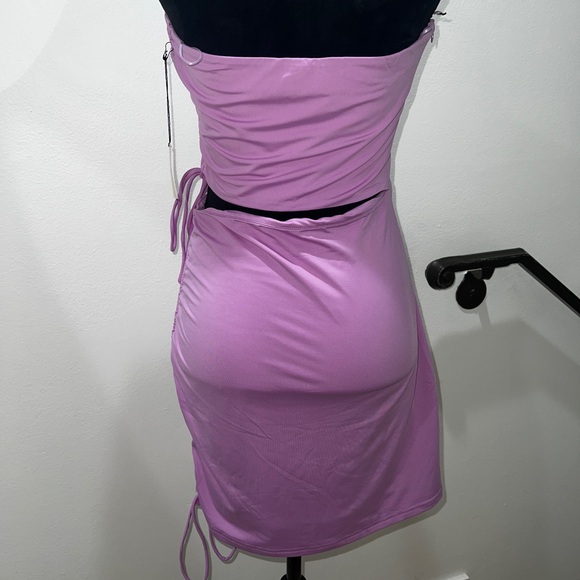 🆕 superdown Sammie Cut Out Dress in Lavender - Picture 10 of 12